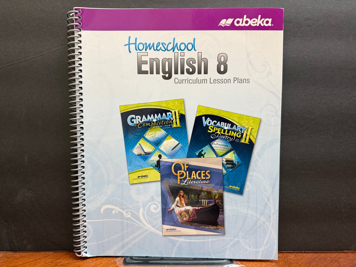 Homeschool English 8 Curriculum Lesson Plans