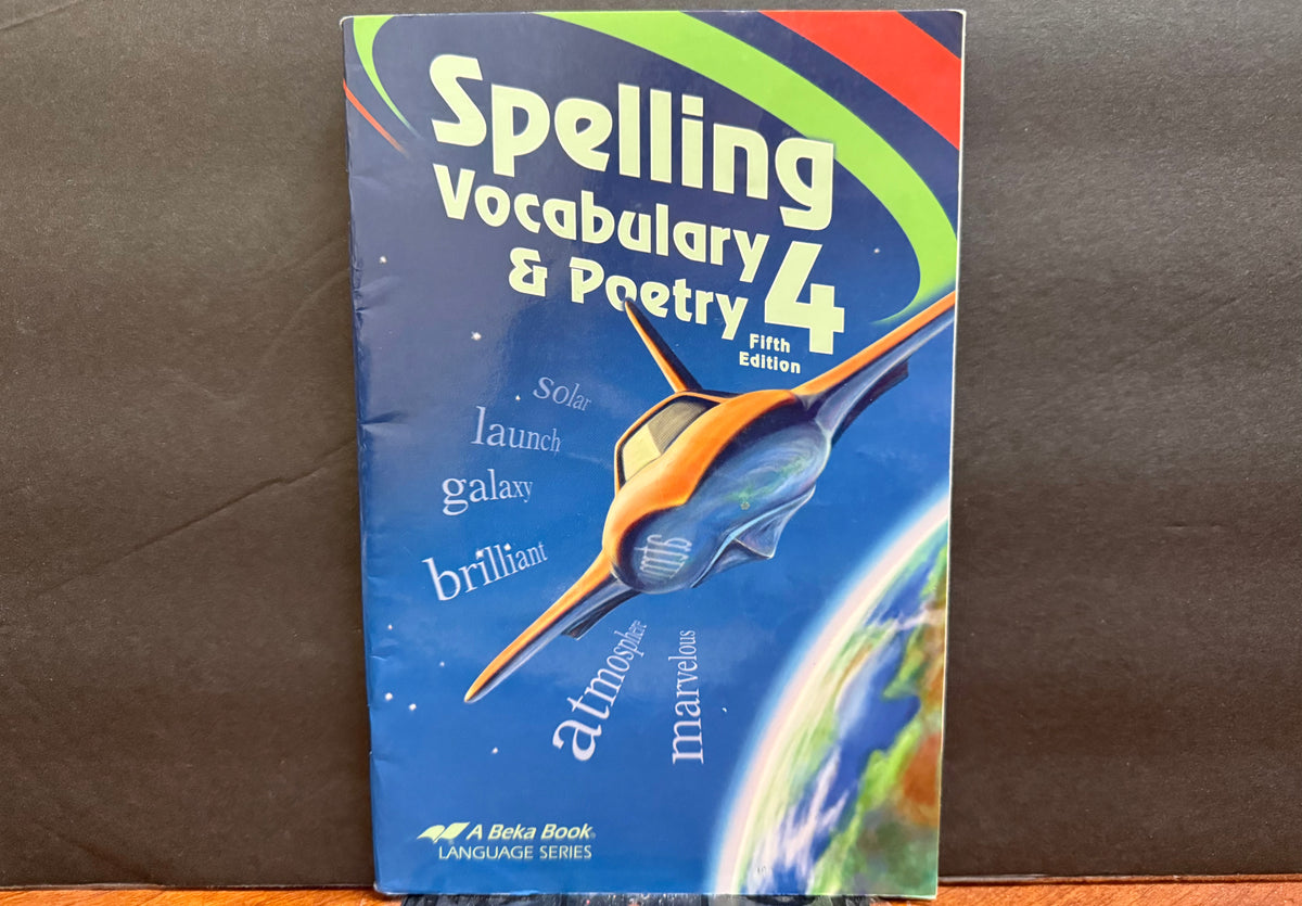 Spelling, Vocabulary, and Poetry 4 (5th Edition)