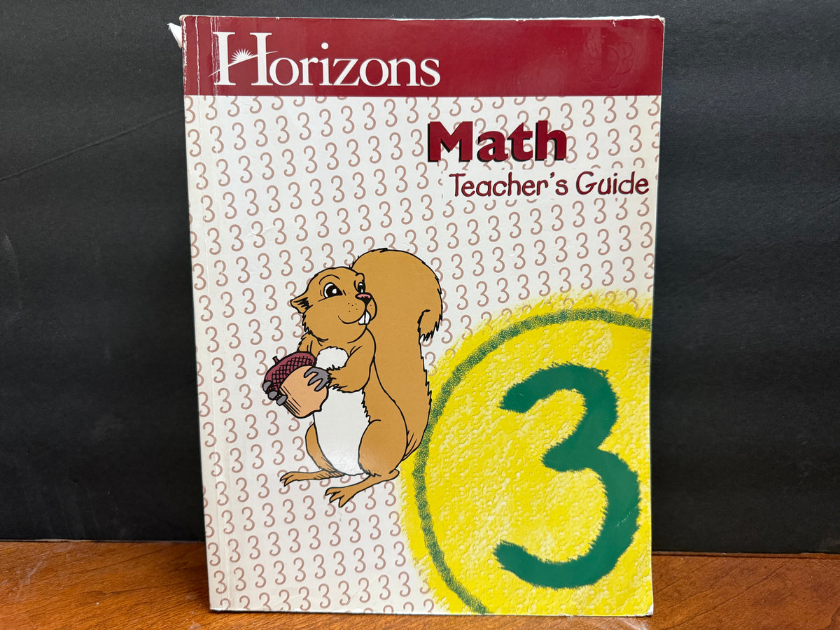 Horizons 3rd Grade Math Teacher's Guide