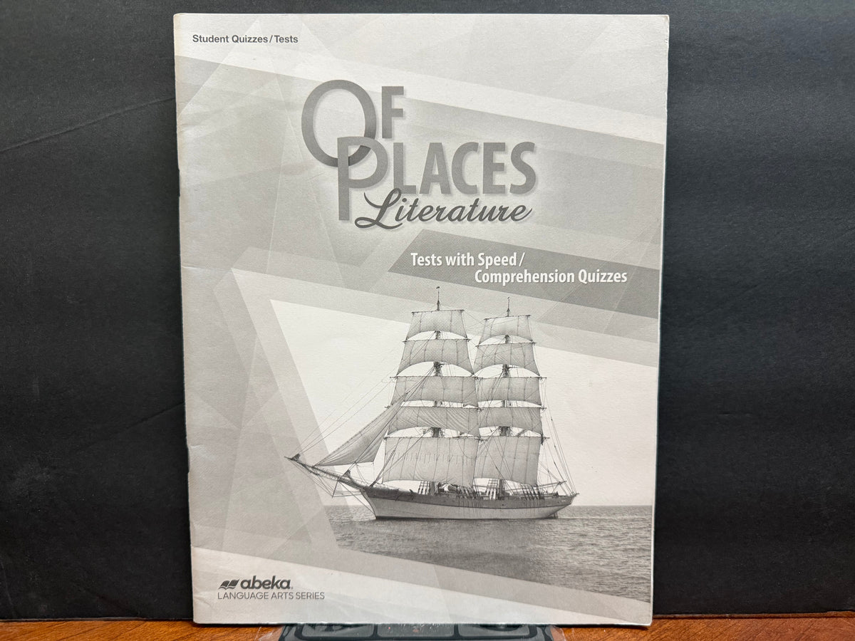 Of Places Quiz and Test Book (5th Edition)