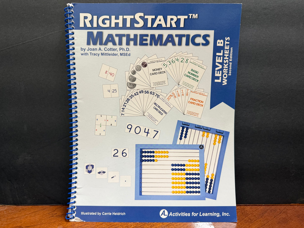 RightStart Math Level B Worksheets (2nd Edition)