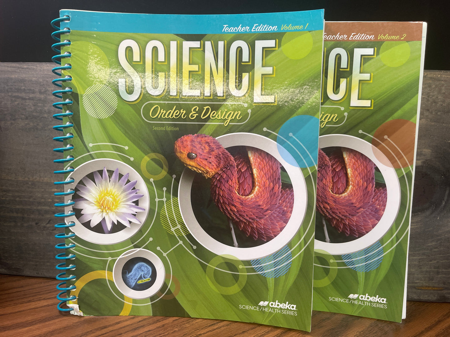Science: Order and Design Teacher Edition Volume 1 & 2 second ed