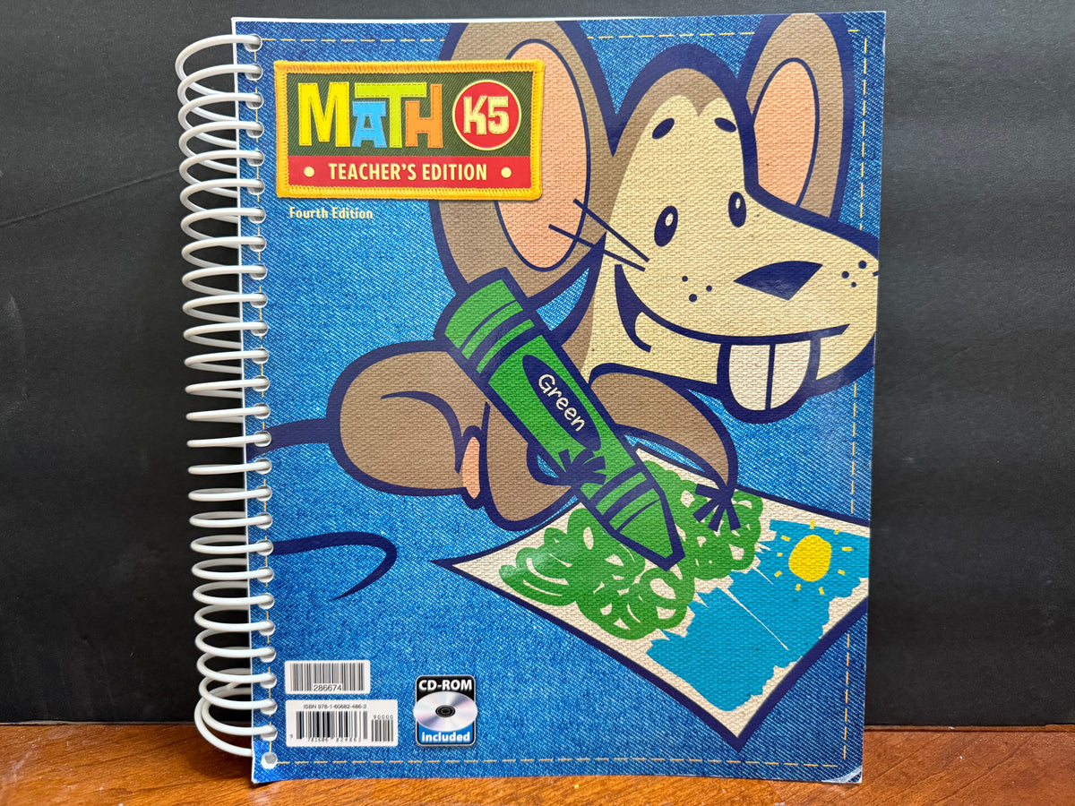 Math K5 Teacher's Edition (4th Edition)