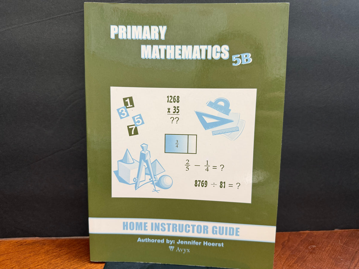Primary Mathematics U.S. Edition Home Instructor's Guide 5B