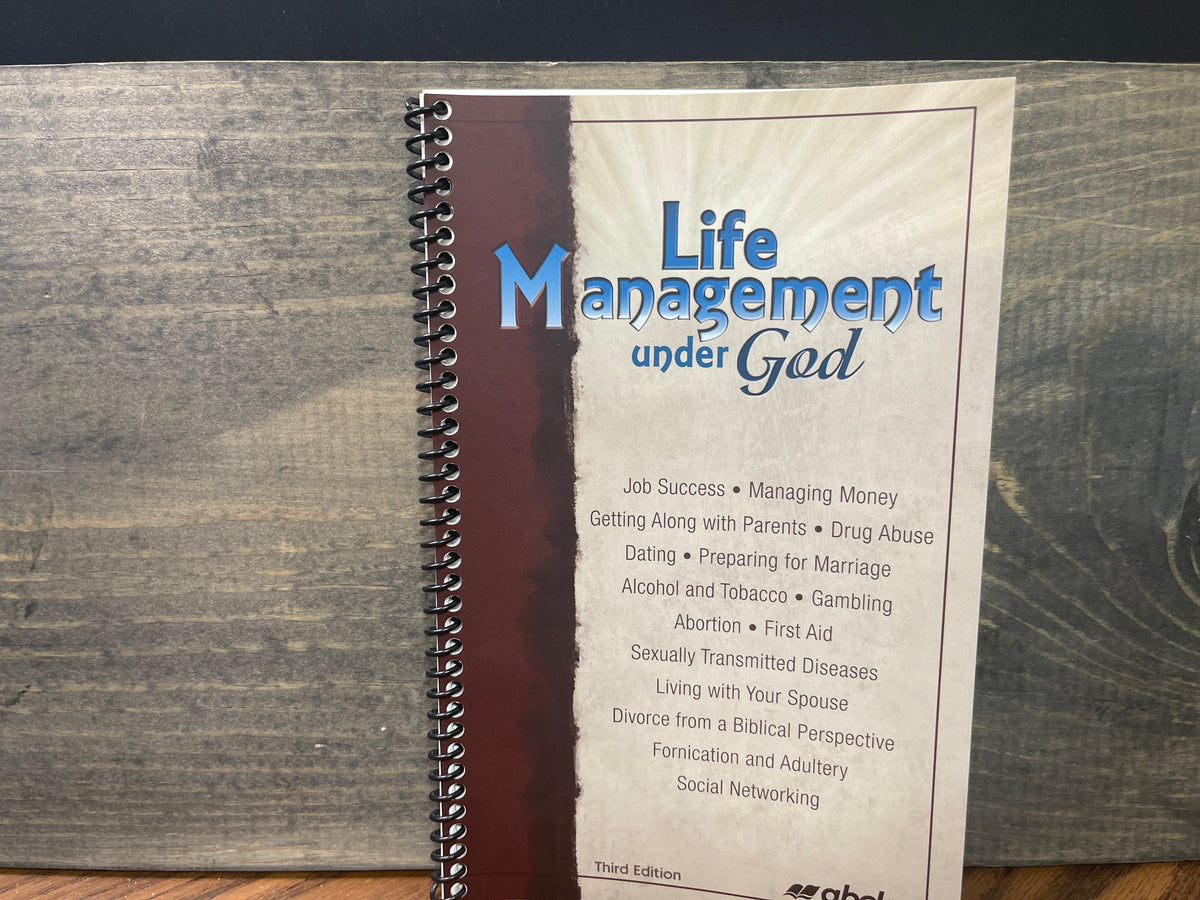 Life Management Under God third ed spiral bound