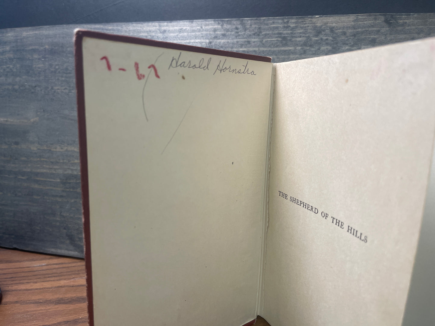 The Shepherd of the Hills, September 1907, HB