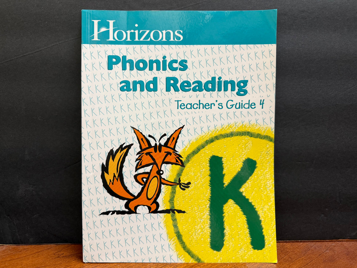 Phonics & Reading Teacher's Guide 4