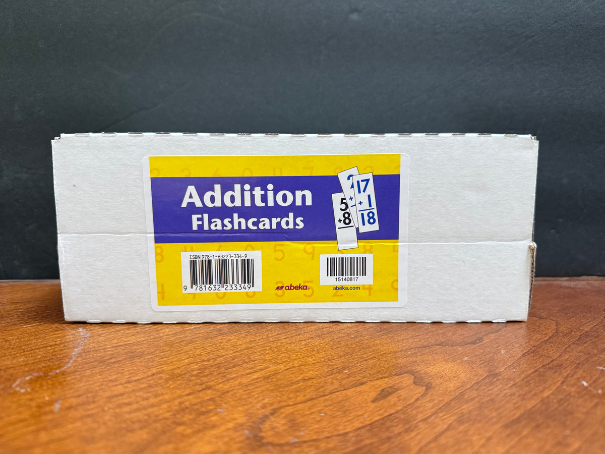 Abeka Addition Flashcards