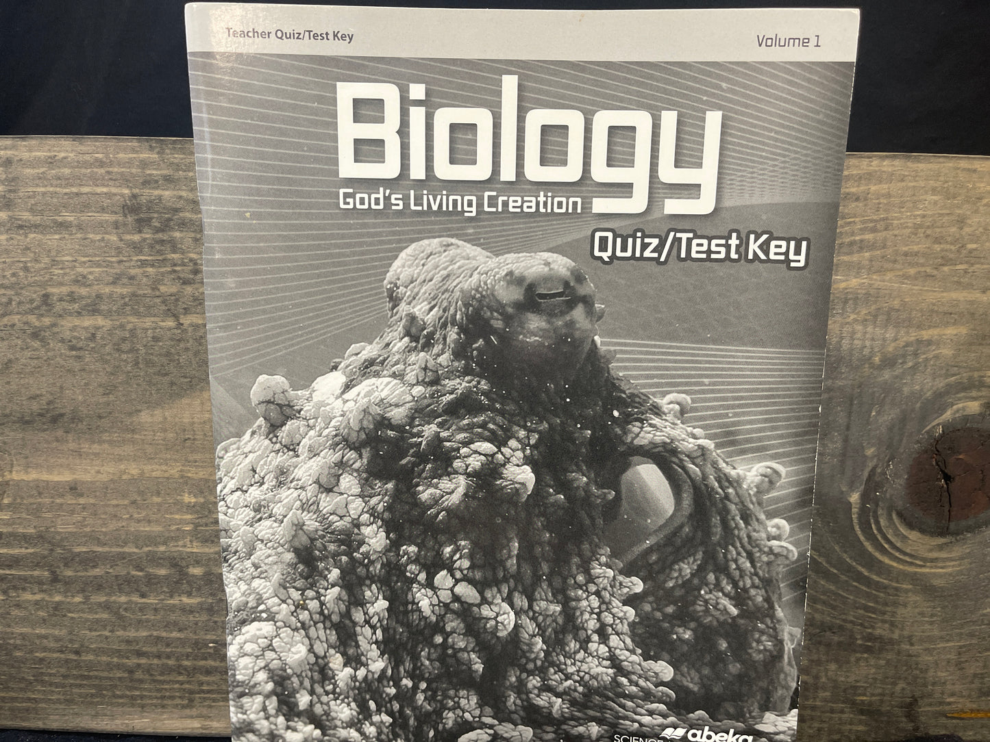 Biology Quiz and Test Key Volume 1 fifth ed