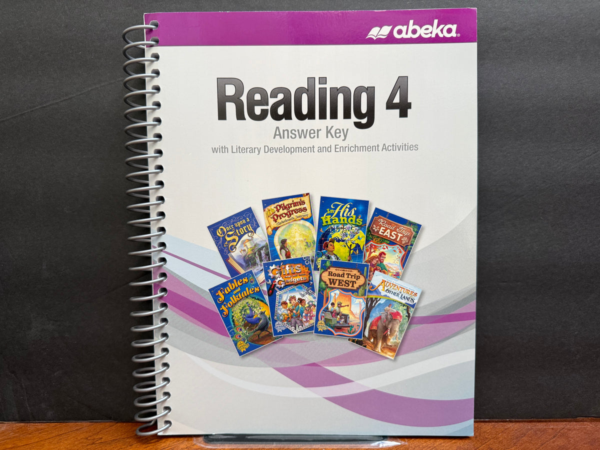 Reading 4 Answer Key with Literary Development and Enrichment Activities
