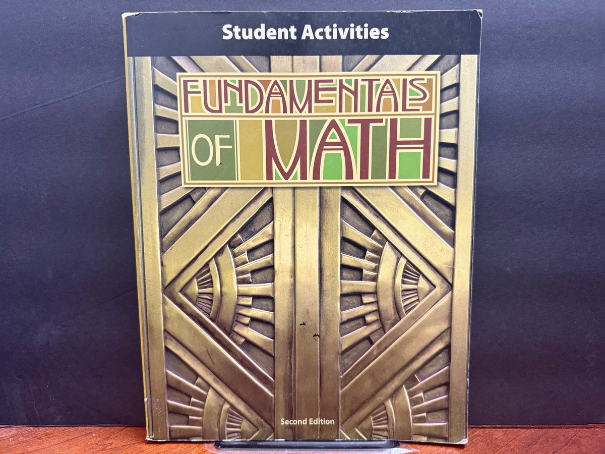 Fundamentals of Math Activities (2nd Edition)