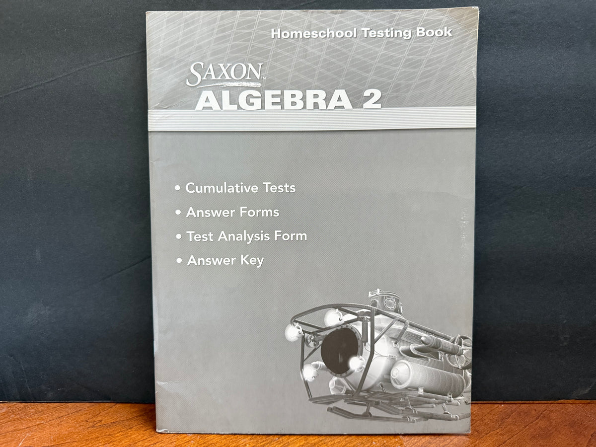 Saxon Algebra 2 Homeschool Kit with Solutions Manual (4th Edition)