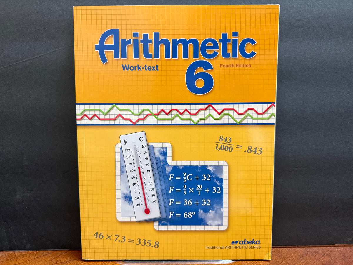 Arithmetic 6 Work-text (4th Ediiton)