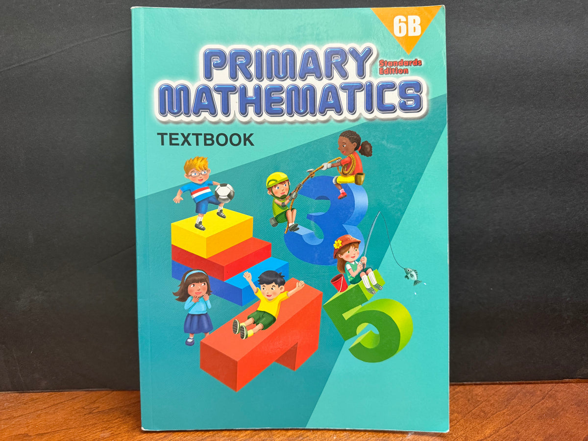 Primary Mathematics Standards Edition Textbook 6B