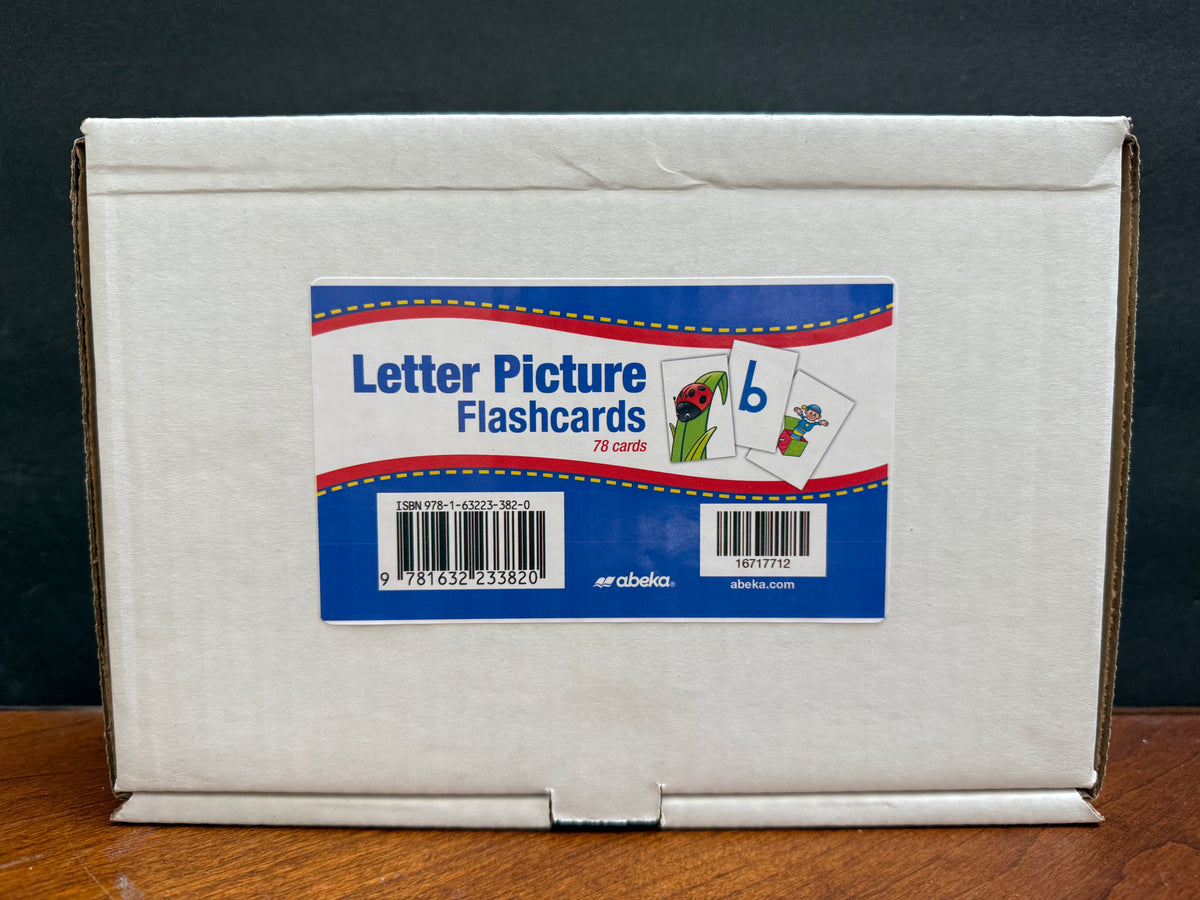 Abeka Letter Picture Flashcards