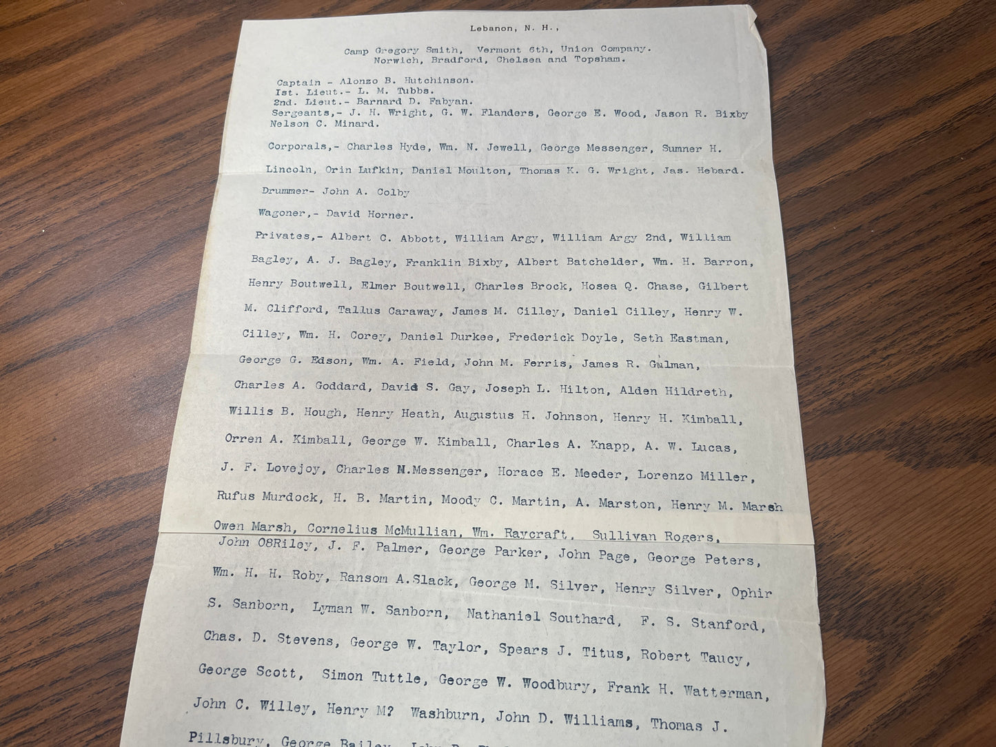 1905 Autobiography Francis Torrey Townsend Genealogy ORIGINAL + Civil War Roster