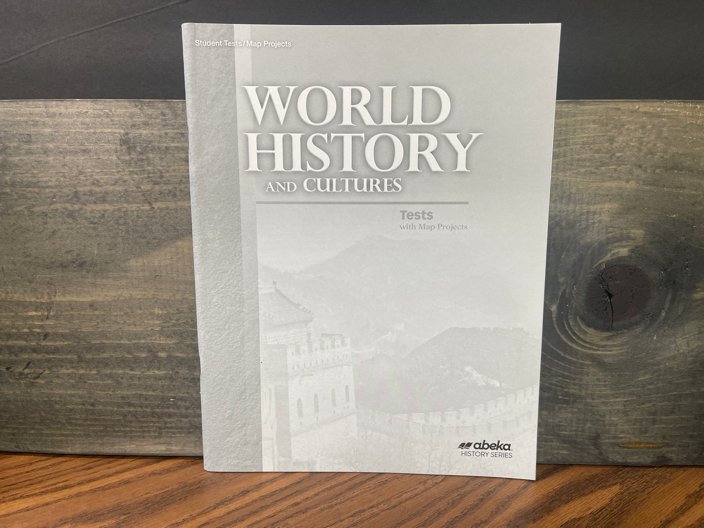 World History and Cultures Test and Map Project Book