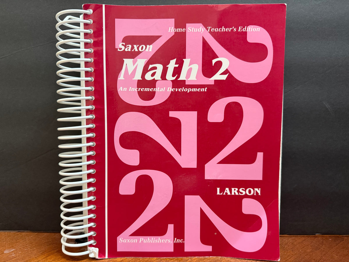 Saxon Math 2 Teacher Edition