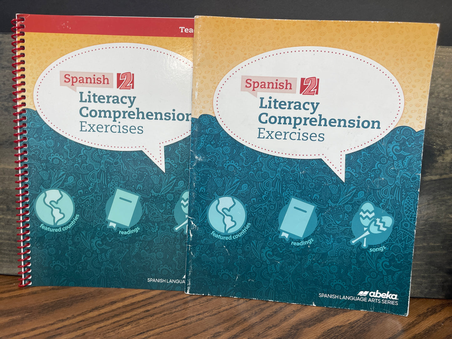 Spanish 2 literacy Comprehension Exercises teacher student set