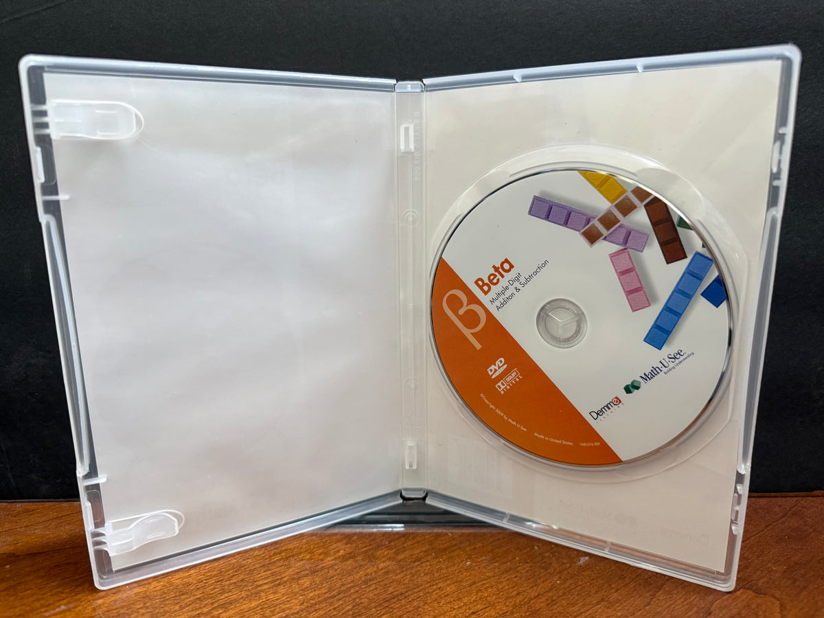 Math-U-See Beta Instruction DVD
