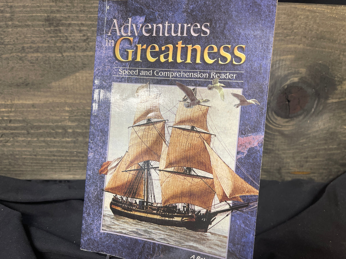 Adventures in Greatness Speed and Comp Reader third ed