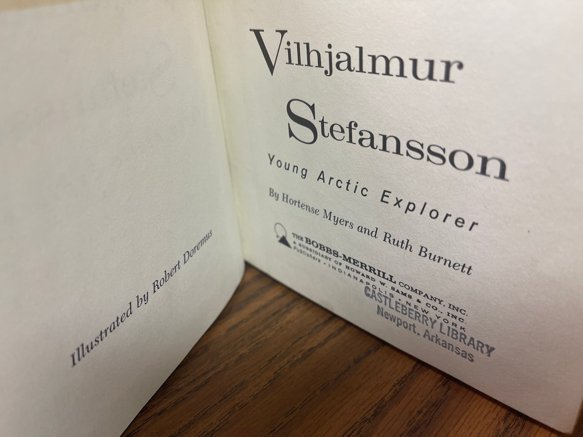 Vilhjalmur Stefansson Young Arctic Explorer