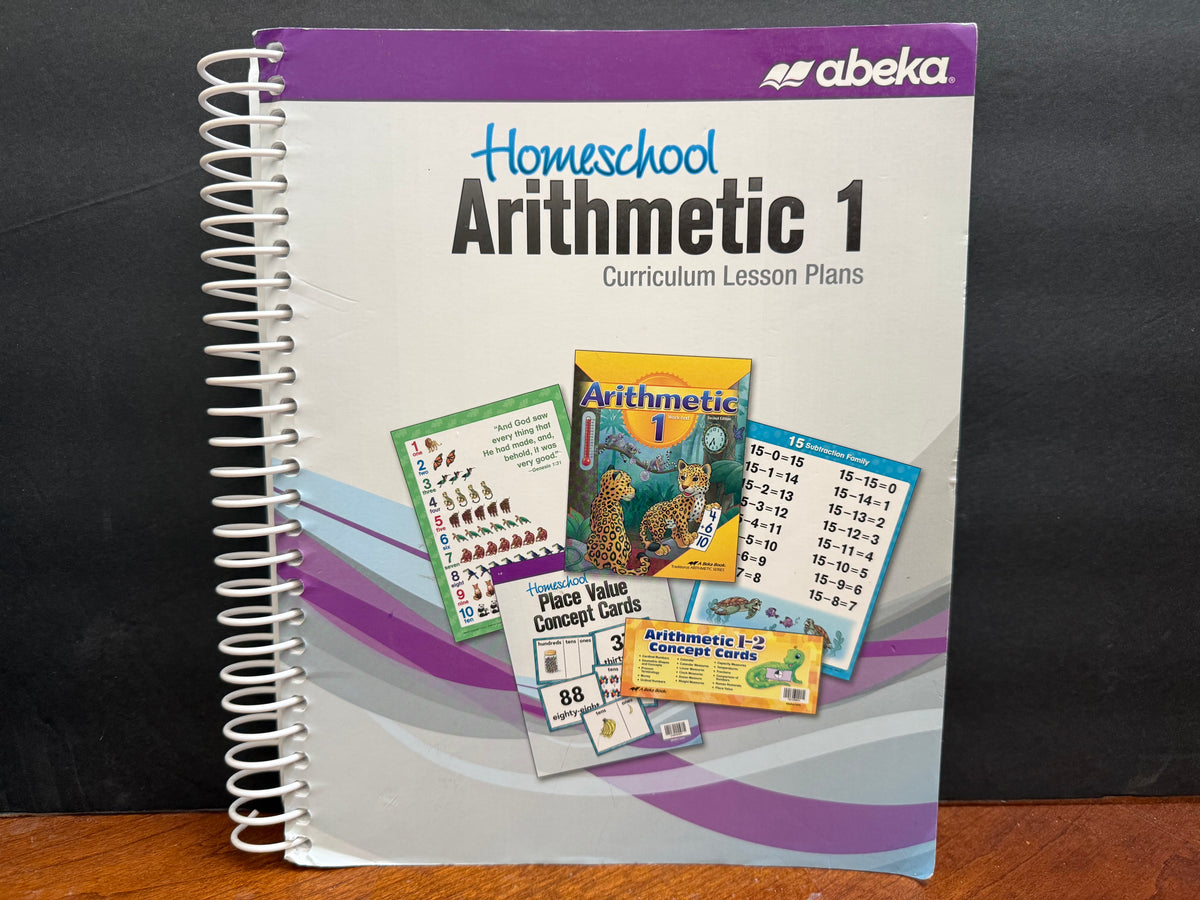 Homeschool Arithmetic 1 Curriculum Lesson Plans