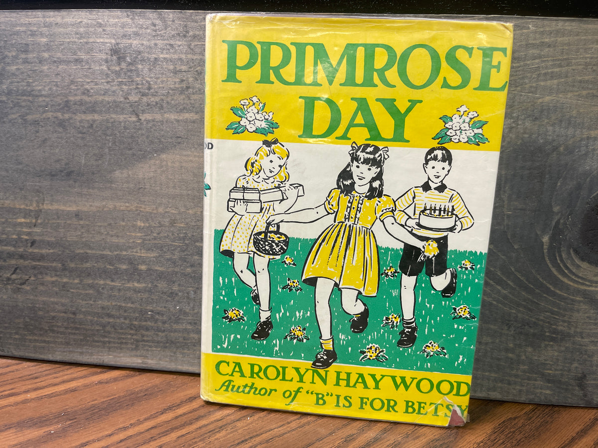 Primrose Day Carolyn Haywood 1942 Copyright Vintage Hardcover w/Dust Jacket