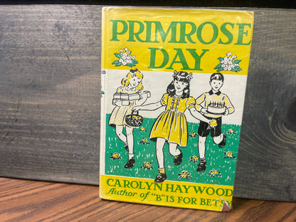 Primrose Day Carolyn Haywood 1942 Copyright Vintage Hardcover w/Dust Jacket