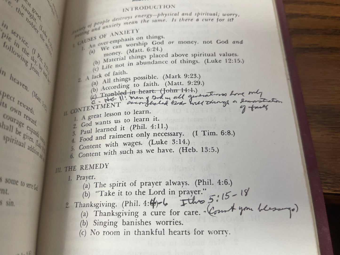 The Sermon Outlines