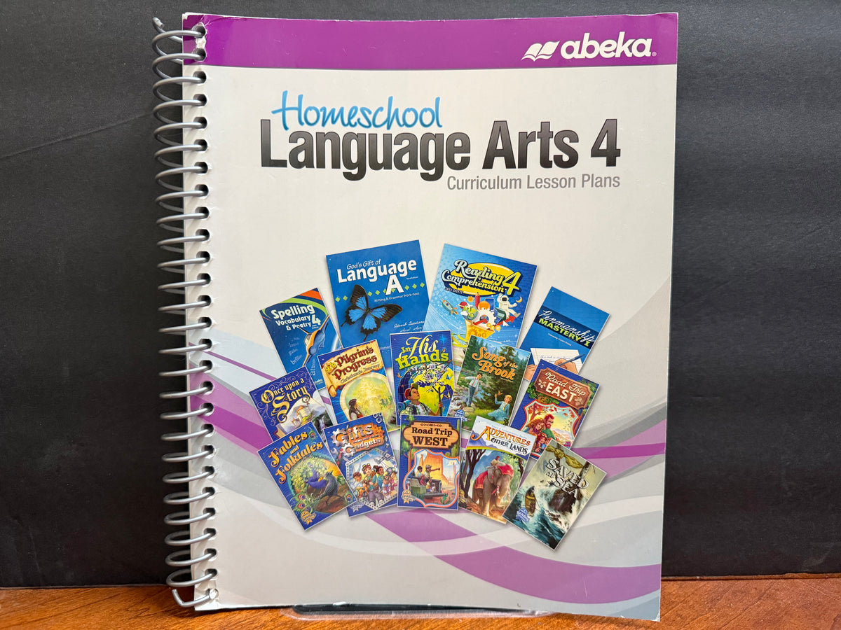 Homeschool Language Arts 4 Curriculum Lesson Plans