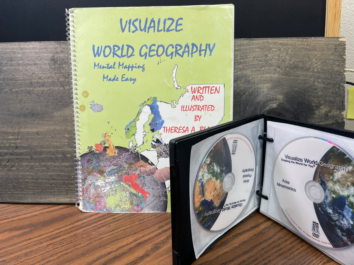Visualize World Geography Book and DVD set second ed