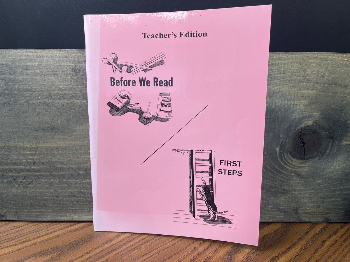 Before We Read & First Steps Teacher's Manual