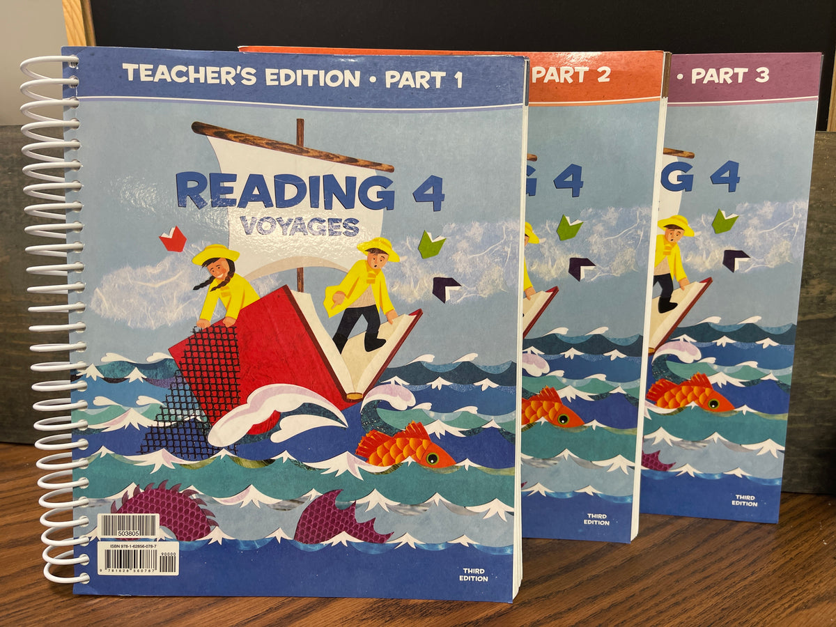 Reading 4 Teacher Ed third ed parts 1,2,3