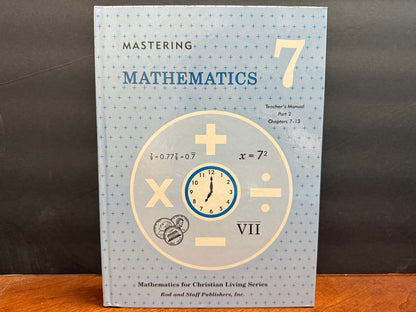 Grade 7 Math Teacher Set