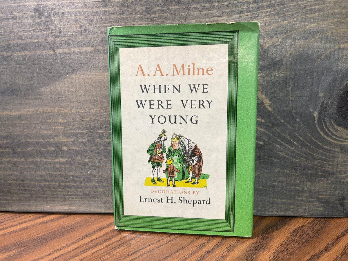When We Were Very Young A A Milne 1969 Taiwan Hardcover DJ Ernest H Shepard