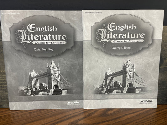 English Literature Quiz and Test with Key