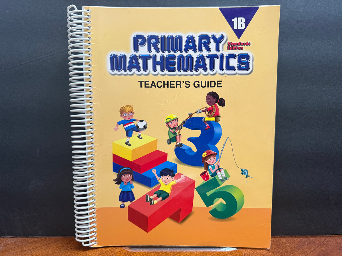 Primary Mathematics Standards Edition Teacher's Guide 1B