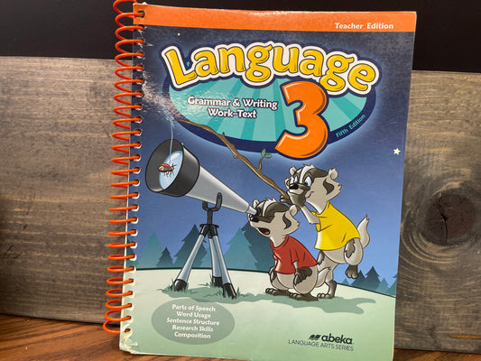 Language 3 Teacher Ed fifth ed
