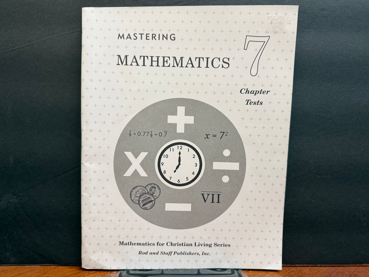 Grade 7 Math "Mastering Mathematics" Full Set