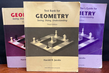 Geometry: Student, Test, & Teacher Set (Third Edition)