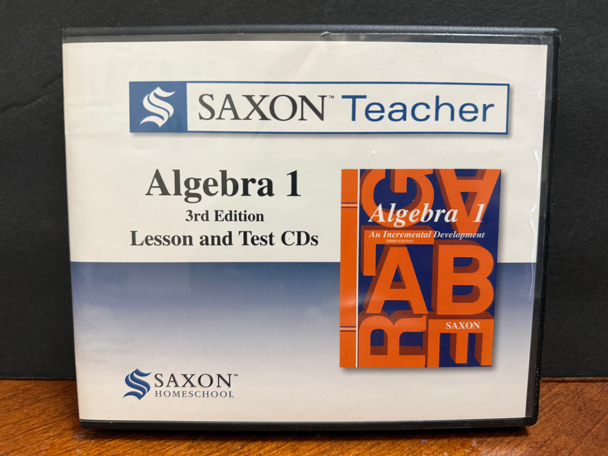 Saxon Algebra 1 Teacher CDs (3rd Edition)