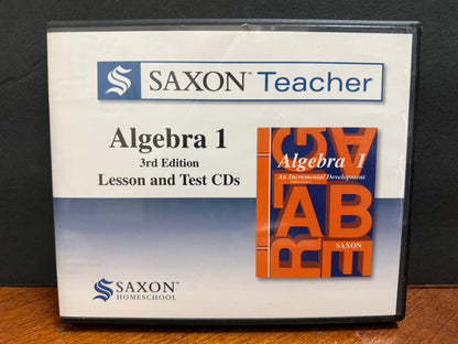 Saxon Algebra 1 Teacher CDs (3rd Edition)