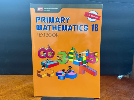 Primary Mathematics U.S. Edition Textbook 1B