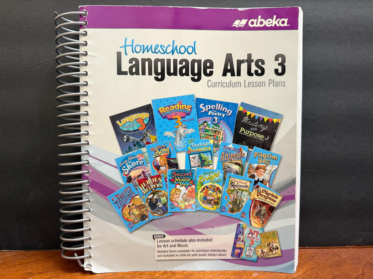 Homeschool Language Arts 3 Curriculum Lesson Plans (1st Edition)