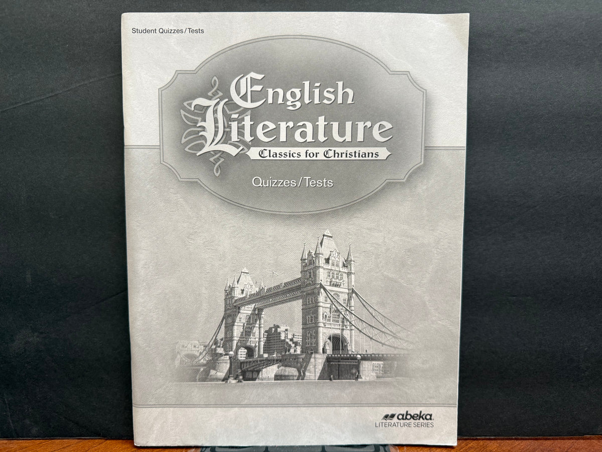 English Literature Quiz and Test Book (4th Edition)