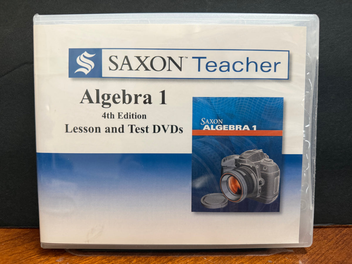 Algebra 1 Teacher DVDs (4th Edition)