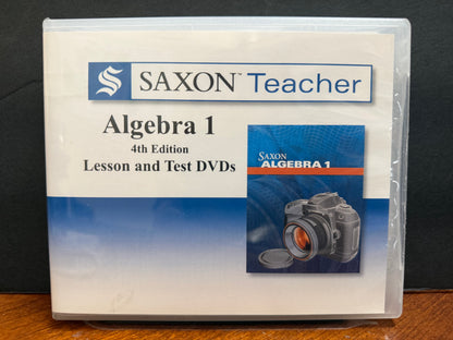 Algebra 1 Teacher DVDs (4th Edition)