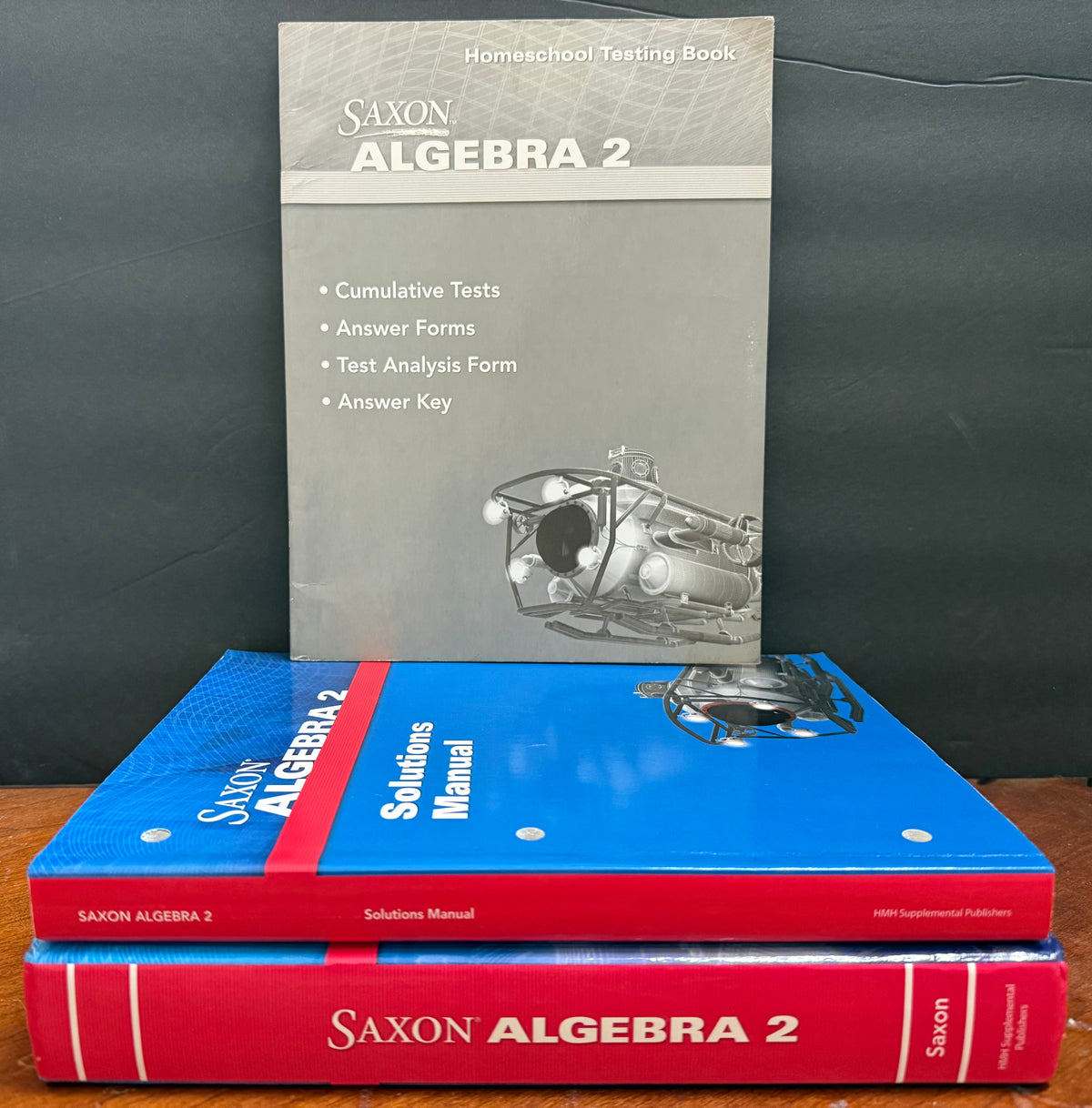 Saxon Algebra 2 Homeschool Kit with Solutions Manual (4th Edition)