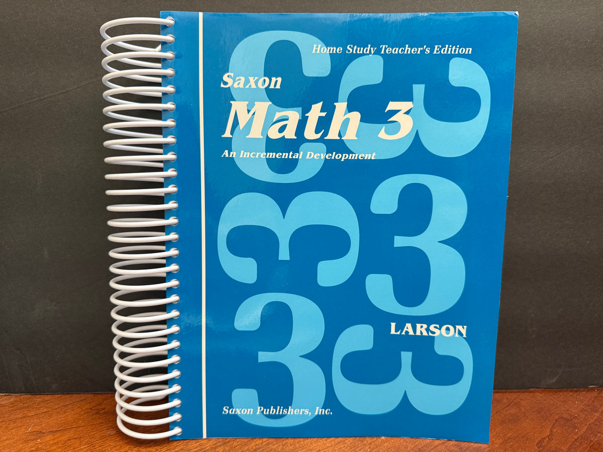 Saxon Math 3 Complete Set
